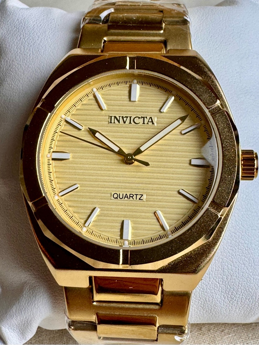 Invicta Celestial Polaris Gold-tone 42mm Quartz Watch 69207 NWT